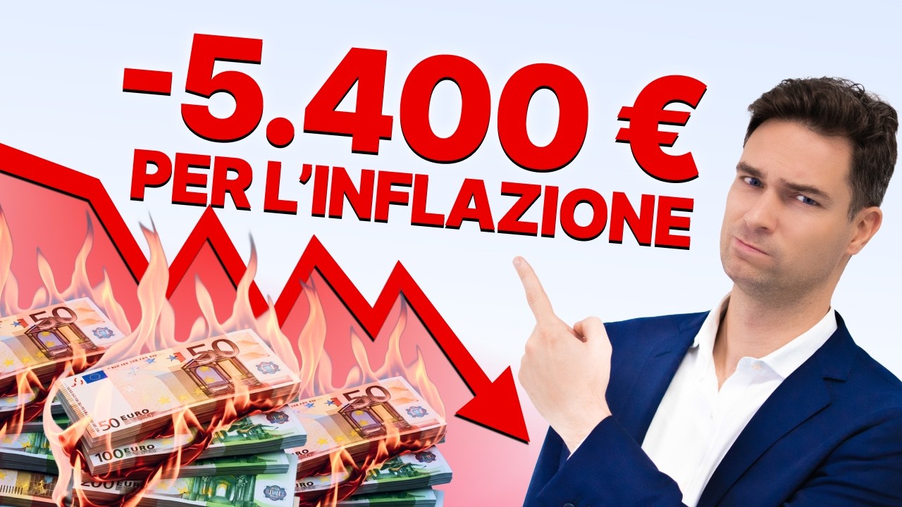 180.000€ fermi sul conto: quanto perde Giulia ogni anno