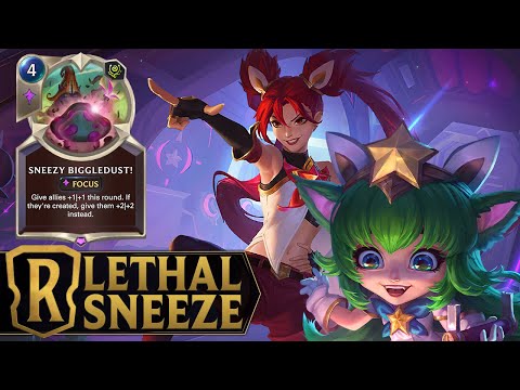 Focus Speed YORDLES IN ARMS ! New Jinx & Lulu Deck - Legends of Runeterra Forces From Beyond