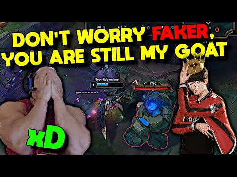 Tyler1 reacts to Faker Jungle Performance
