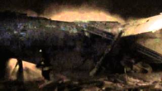 preview picture of video 'Antonov 12 aircraft accident at Irkutsk, Russia, December 2013'