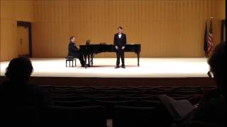 Senior Recital  5 William Blake Songs