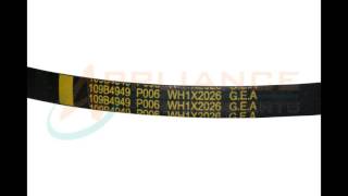 WH1X2026 Washer Belt - PS270803, 3481, AP2044592