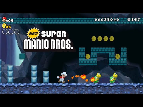 SUPER MARIO BROS Remake Gameplay (Wii Retro Remix) | Ultra HDR 60fps