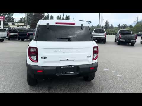 2026 Ford Bronco Sport Big Bend 4x4 in White for sale at Van Isle Ford Sales Ltd. in Port Alberni, BC