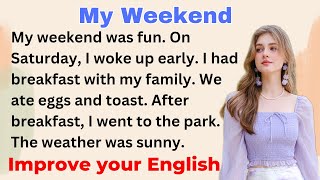 Download lagu My Weekend Routine | Improve your English | Everyday Speaking | Level 1 | Shadowing Method mp3 Download lagu My Weekend Routine | Improve your English | Everyday Speaking | Level 1 | Shadowing Method mp3