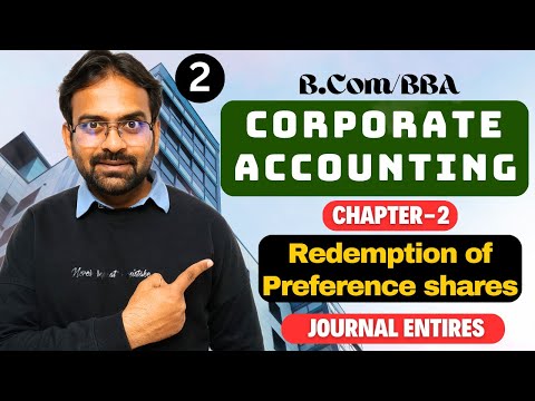 Corporate Accounting Chapter 1 Issue of Shares BCom BBA