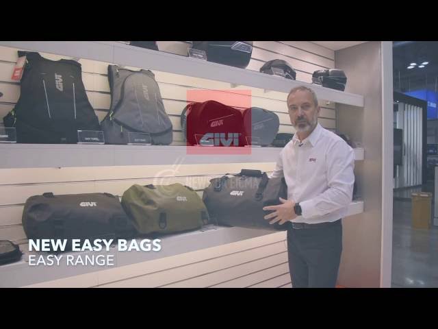 Video teaser for #Eicma2016: New waterproof bags for Easy Range