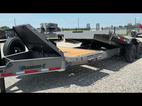 ULTIMATE DIAMOND C TILT DECK EQUIPMENT TRAILER
