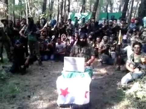 بيان تشكيل كتيبة المصطفى في جبل التركمان في ريف اللاذقية