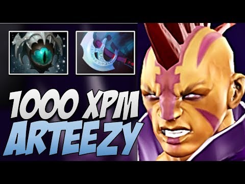 EG.Arteezy Anti-Mage with 1000 XPM UNBELIEVABLE | Dota Gameplay