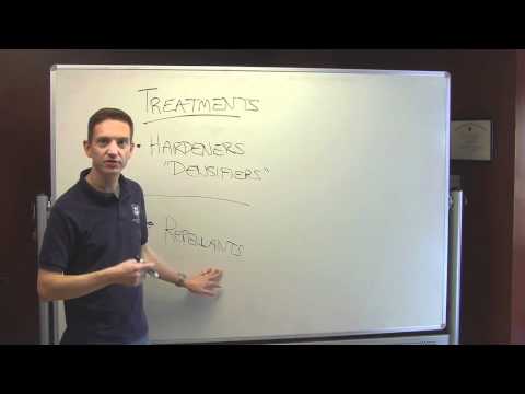 Concrete countertops: Sealers Part 1 - Treatments