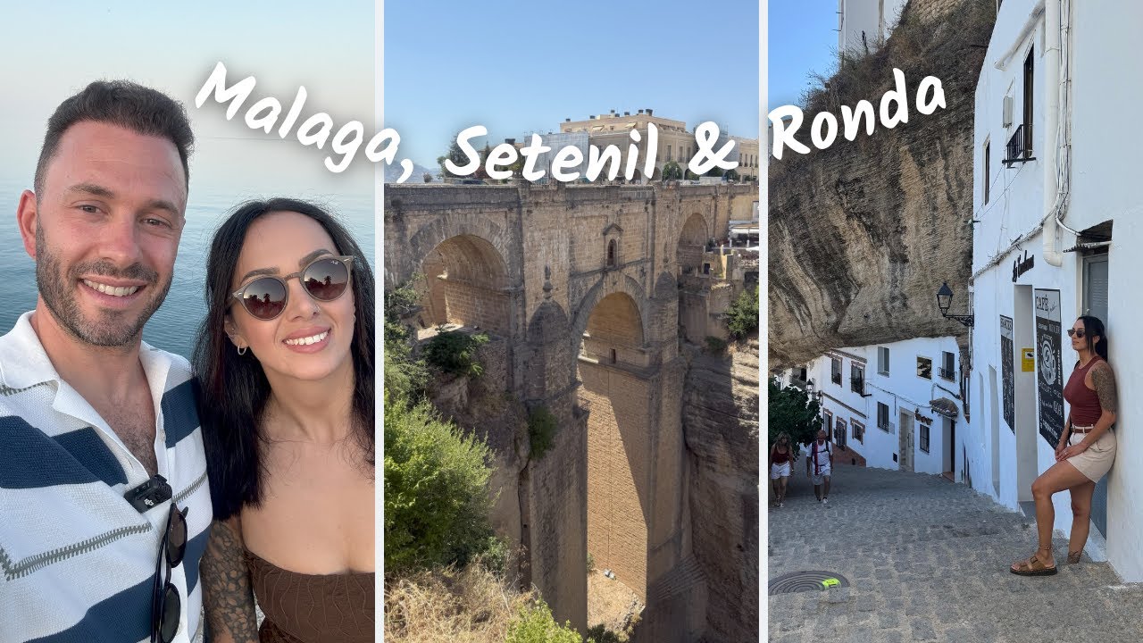 Malaga, Setenil & Ronda travel vlog: Join us to visit three must-see places in Andalucia