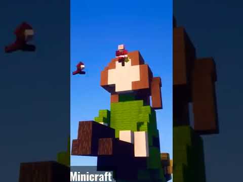 minicraft:Witch on a Broom 🎃 #shorts