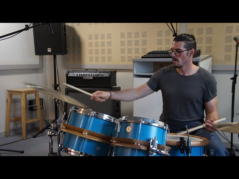 Essais des cymbales artisanales Johan Nicolas Janicke avec Rémy Boulogne