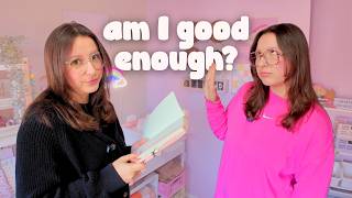 let's talk about imposter syndrome & the comparison trap 💌 studio vlog