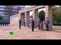 Владимир Путин возложил венок на кладбище освободителей Белграда 