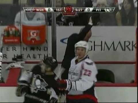 Chris Conner hits Scott Hannan