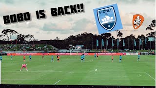 BOBO IS BACK!! for Sydney FC Sydney FC vs Brisbane Roar  檀崎竜孔 先発出場