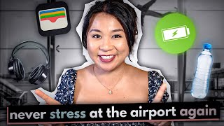 40+ ESSENTIAL AIRPORT & AIRPLANE TIPS FOR FIRST TIMERS (2024) | Airport Hacks for Stress-Free Travel