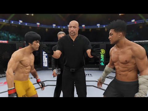 UFC4 | Bruce Lee vs Evil Fight (EA Sports UFC 4)