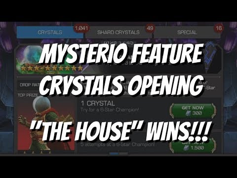 Mysterio Cavalier and Uncollected Feature Crystals Opening - Marvel Contest of Champions