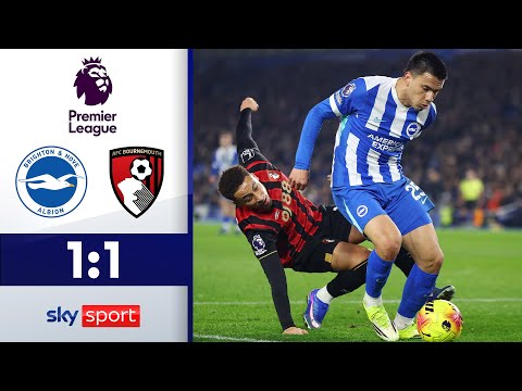 WAHNSINNS-Tor rettet Remis! | Brighton & Hove Albion - AFC Bournemouth | Highlights - Premier League