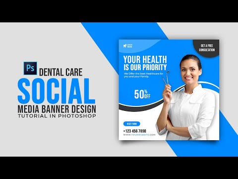 How to Design Furniture Social Media Banner Adobe Photoshop Tutorial Speed Art Grafix Mentor