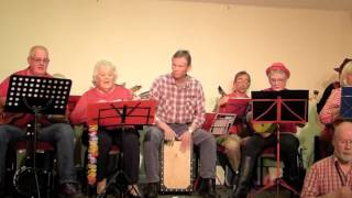 Skipsea Ukulele Festival , Red Sky Ukulele Group. Daydream Believer
