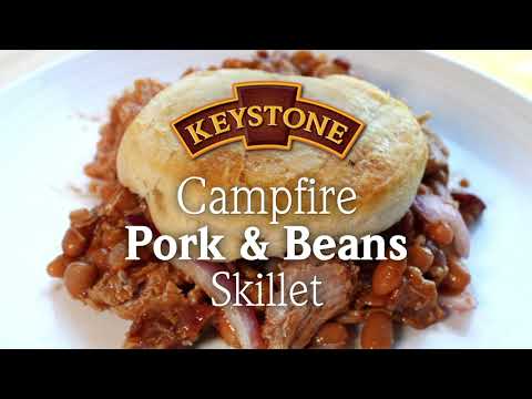 Keystone Meats - Campfire Pork & Beans Skillet