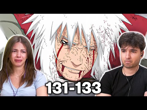 JIRAIYA...💔😭Naruto Shippuden Ep. 131-133 REACTION!