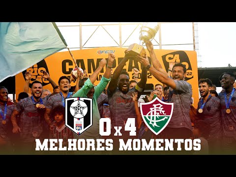RESENDE 0 X 4 FLUMINENSE | CAMPEONATO CARIOCA 2022 | MELHORES MOMENTOS