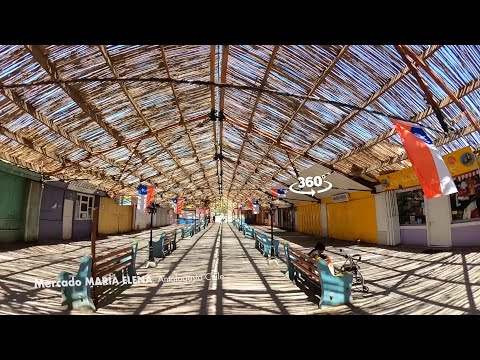 [[ 360º ]] Mercado Salitrera MARIA ELENA #salitreras #mariaelena  #antofagasta #chile #360 #360video