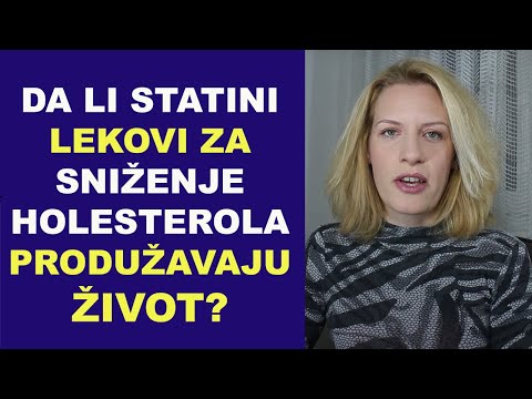 Da li STATINI (lekovi za sniženje holesterola) produžavaju život? dr Bojana Mandić
