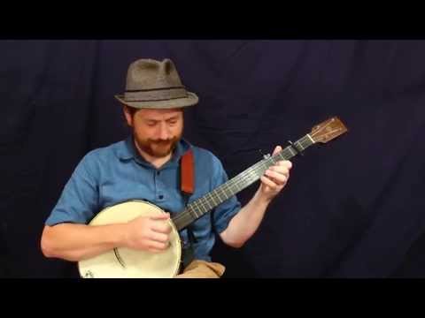 Green Willis - Clawhammer Banjo - Played Slowly & Up to Tempo