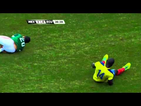 Mexique - La terrible blessure de Luis Montes