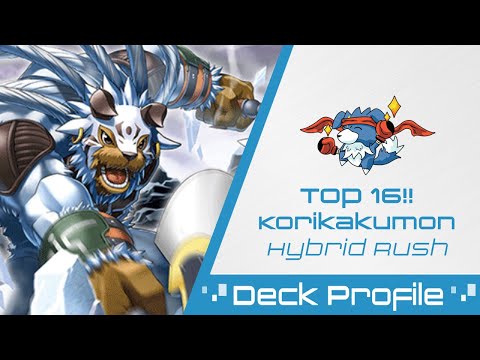 Top 16!!! Korikakumon Blue Hybrid Rush Deck Profile | Pro-Play Tour Regional Qualifier