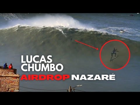 Lucas Chumbo's Epic Ride at NAZARE - Incredible BIG WAVE SURFING