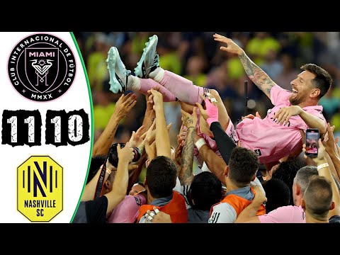 Impressive Highlights: Inter Miami vs Nashville1-1| Leagues Cup Final 2023 Penalty Shootout Thriller