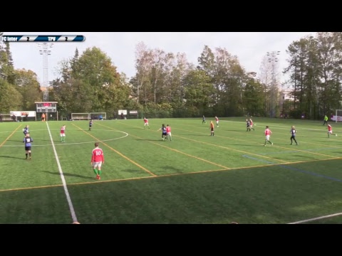 FC Inter Turku vs. TPV  29.9.2018 B17 Ykkönen 2-2 (0-1)
