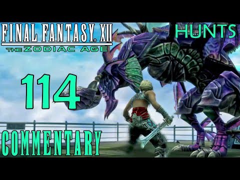 Final Fantasy XII The Zodiac Age Walkthrough Part 114 - Deathscythe & Deathgaze Hunts