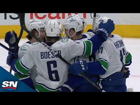 Canucks Stun Stars With THREE Last-Minute Goals To Force OT