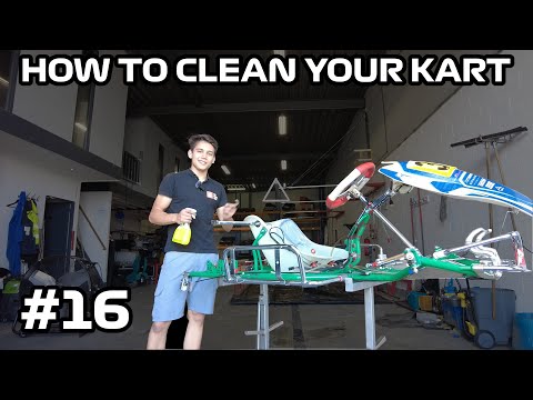 HOW TO CLEAN YOUR GO KART | Tony Kart Rotax Max 125 | #16