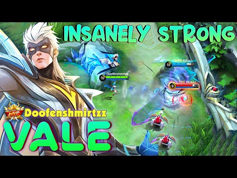 Vale Insanely Strong! Top Global Vale gameplay by Doofenshmirtzz ~ MLBB