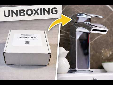 Waterfall Bathroom Mixer Tap | Chrome - Image 2