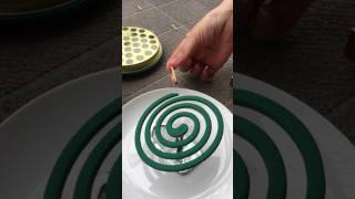 Using a Japanese Mosquito Coil