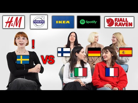 Swedish Was Shocked By The Pronunciation Of Swedish Brand Name In 6 Different Europe Countries!