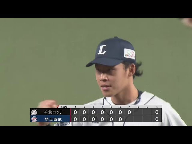 【7回表】嬉しいプロ初勝利!! ライオンズ・水上由伸が見事火消しに成功!! 2022年4月20日 埼玉西武ライオンズ 対 千葉ロッテマリーンズ