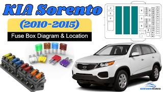 Fuse Box Location & Diagrams: KIA Sorento 2010 / 2011 / 2012 / 2013 / 2014 / 2015 Owner's Manual