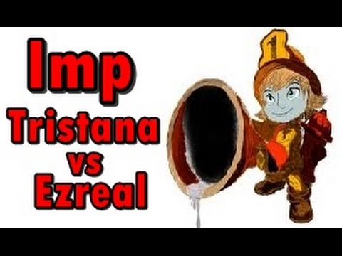 LOL Pro - Samsung Imp Tristana vs Ezreal - Korea SoloQ (Full game)