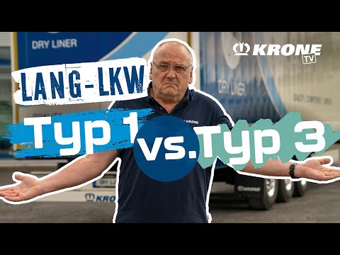 Typ 1 vs. Typ 3 - Welcher Lang-LKW Typ ist der Beste? | KRONE TV